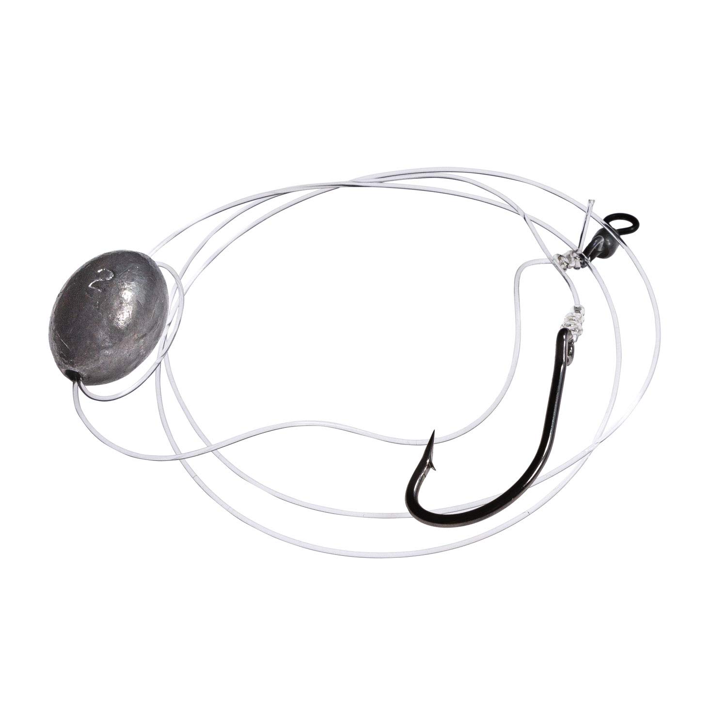 **Premium Cobia Rig with 2oz Egg Sinker – 6/0 & 7/0 Hooks, 80lb Test, 3ft Leader – Saltwater Offshore & Inshore Fishing for Cobia, Reef, and Big Game – Ideal for Florida Fishing & Deep Sea Adventures**    *(Use Case: Perfect for targeting cobia, reef fish, and big game species in Florida waters, offshore adventures, and inshore saltwater fishing.)*