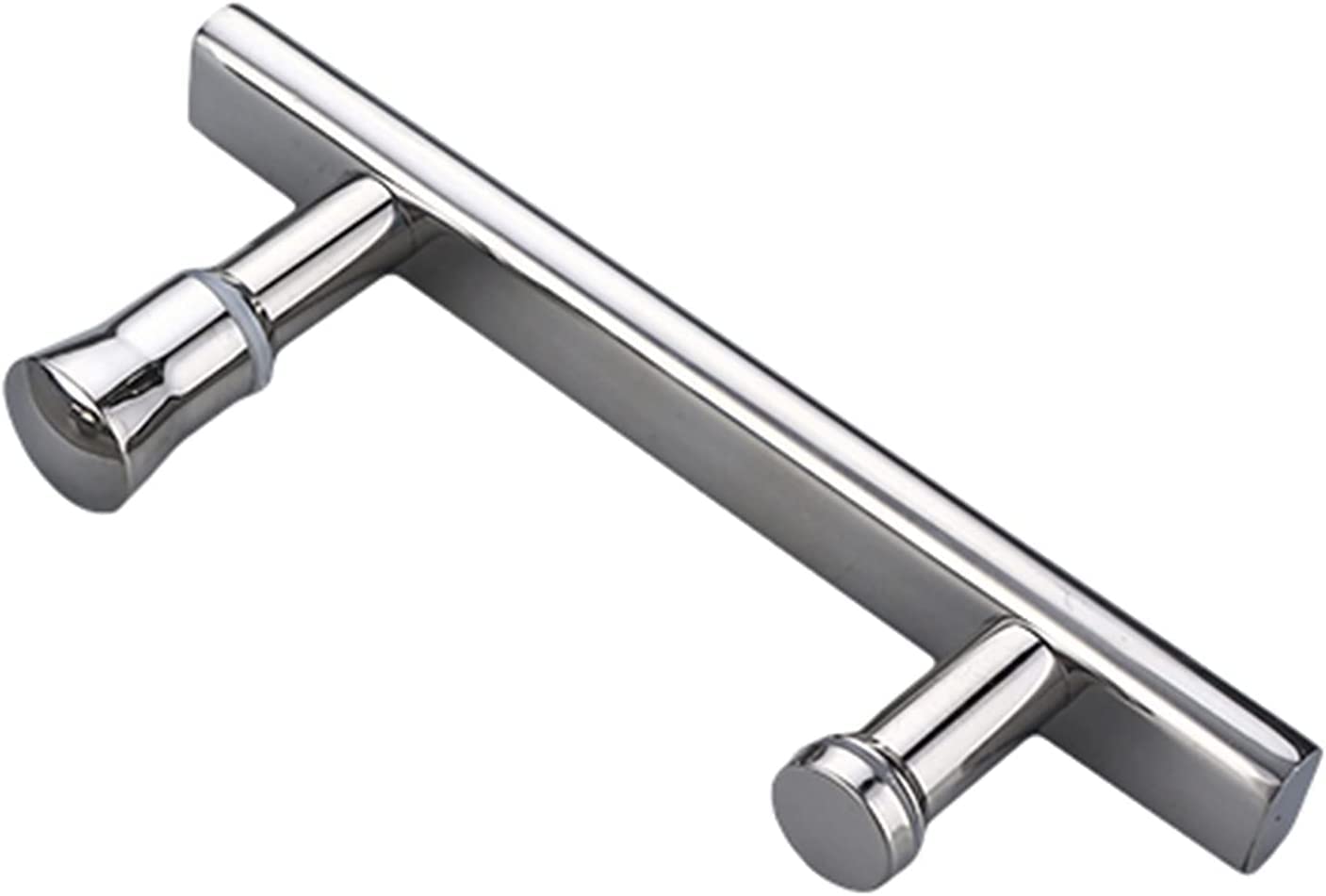 Stainless Steel Shower & Bathroom Door Handle Replacement - Push Pull Glass Door Knob for Sliding Barn Doors | Durable Tubular Handles for Home, Office & Commercial Use