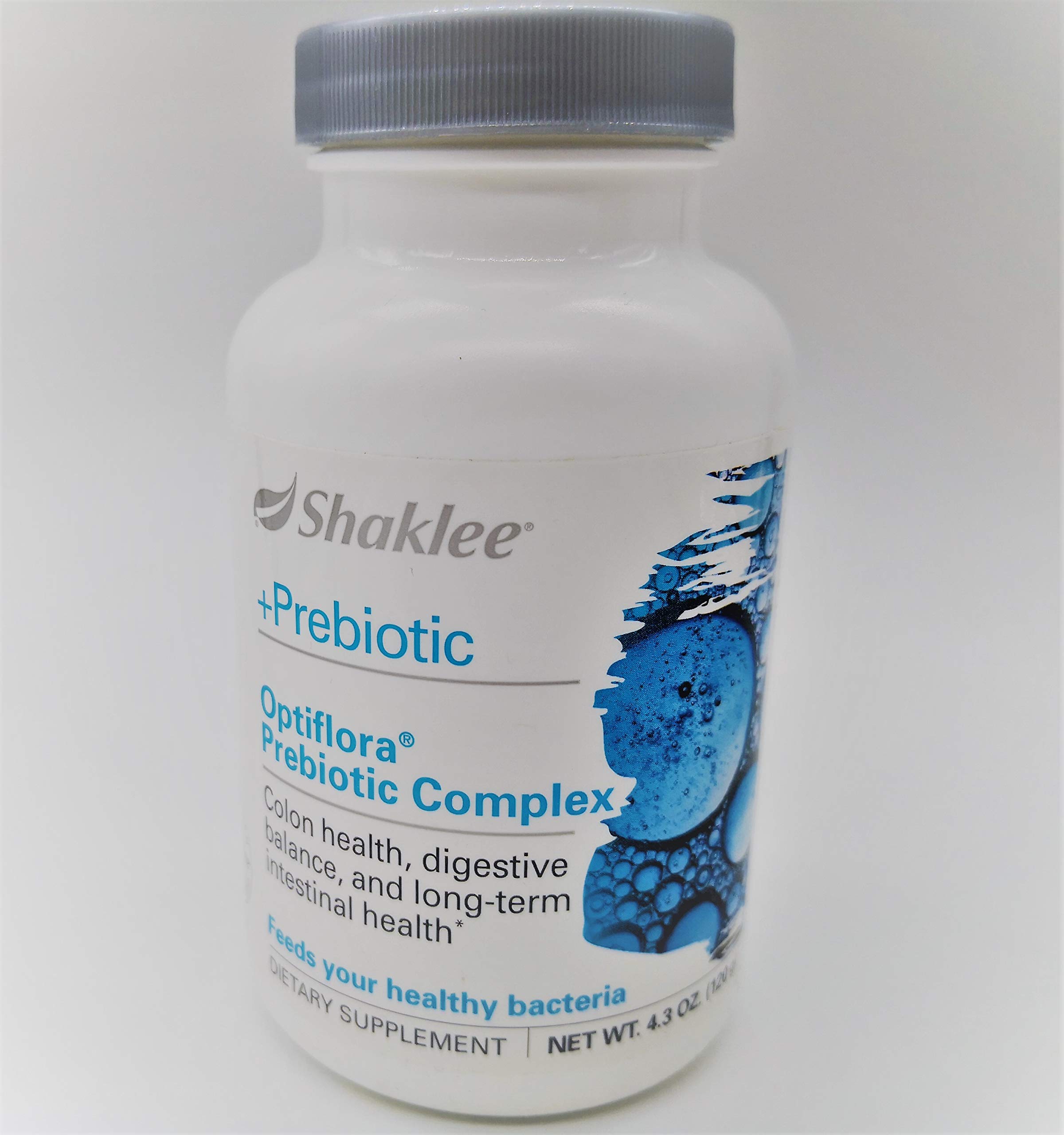 Shaklee Optiflora Prebiotic Complex Powder - 4.3 Oz Digestive Health Supplement for Gut Balance & Immune Support - Perfect for Daily Wellness Routine & Travel