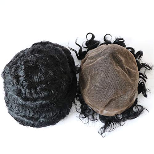 1B# off black15MM weave lace cap