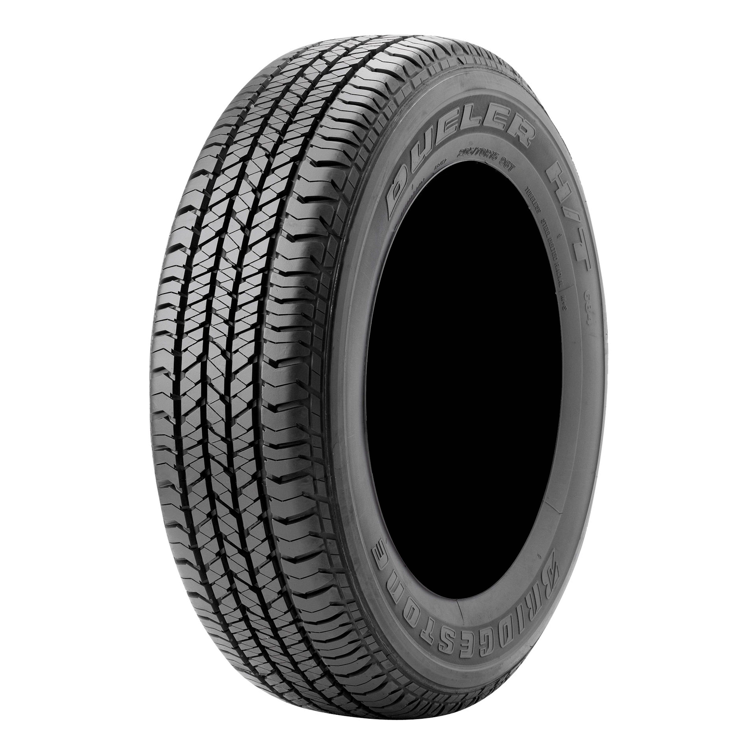 Bridgestone Dueler H/T 684 RBT All-Season Truck/SUV Tire 275/60R20 115H - Durable Performance for Highway, Off-Road & Towing