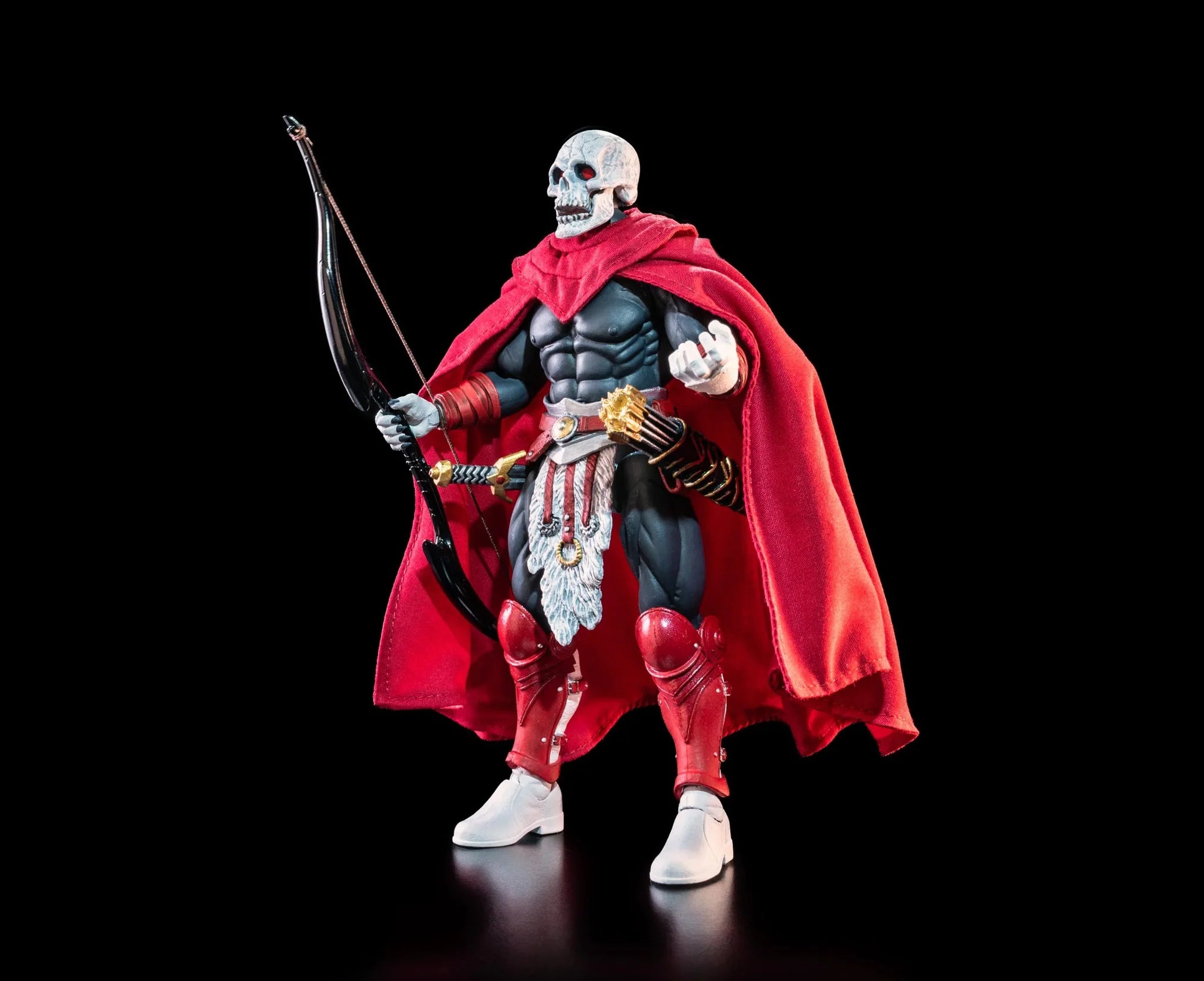 Four Horsemen Studios Warrior Beasts Zolocon Skull Man Con Exclusive Action Figure - Limited Edition Collectible for Display & Gaming Scenes