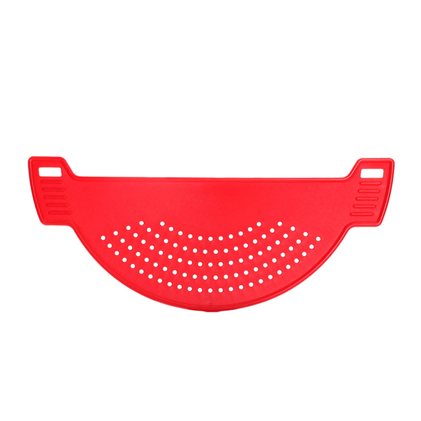 Academyus Half Moon Shaped Vegetable Washing Pot with Drain Board & Funnel Strainer - Kitchen Tool for Washing Fruits, Vegetables & Herbs - Perfect for Meal Prep & Healthy Cooking