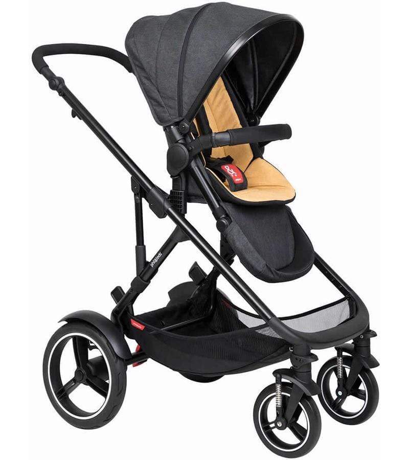 Phil&Teds Voyager Lightweight Stroller with Removable Liner - Compact Travel Buggy for Toddlers & Infants | Perfect for City Walks, Air Travel & Everyday Use