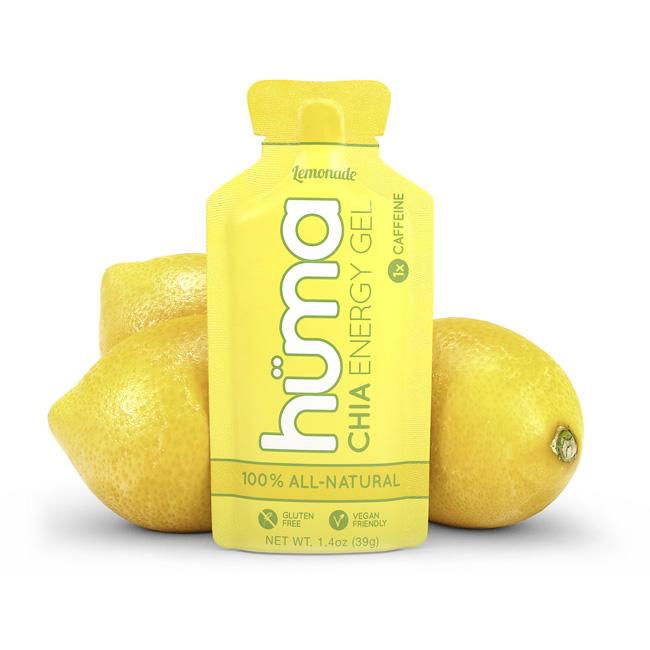 HUMAGEL LEMONADE - Refreshing Lemon Flavor Electrolyte Gel for Energy & Hydration - Perfect for Workouts, Hiking & Outdoor Activities