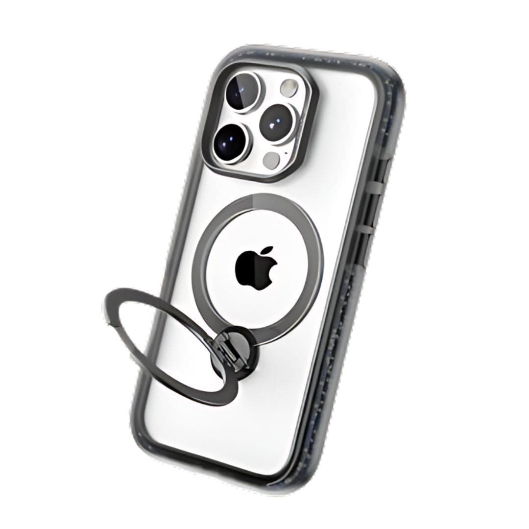 Raptic AirJoy Beads with 360° Rotating Kickstand for iPhone 16 Pro - Perfect for Watching Videos, Video Calls, and Hands-Free Viewing