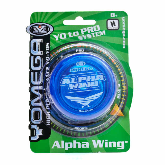 Yomega Alpha Wing Yo-Yo - Professional Performance Yo-Yo for Beginners & Advanced Players - Perfect for Tricks, Competitions & Fun Outdoor Play