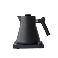 Fellow Corvo EKG Electric Gooseneck Kettle - Matte Black with Black Handle - Perfect for Pour Over Coffee, Tea Brewing & Home Kitchen Use