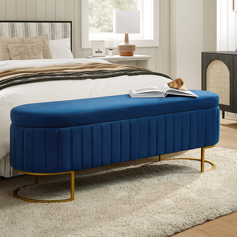 Hugo Functional Storage Bench with Internal Compartments - Entryway Shoe Bench, Hallway Organizer & Living Room Storage Solution