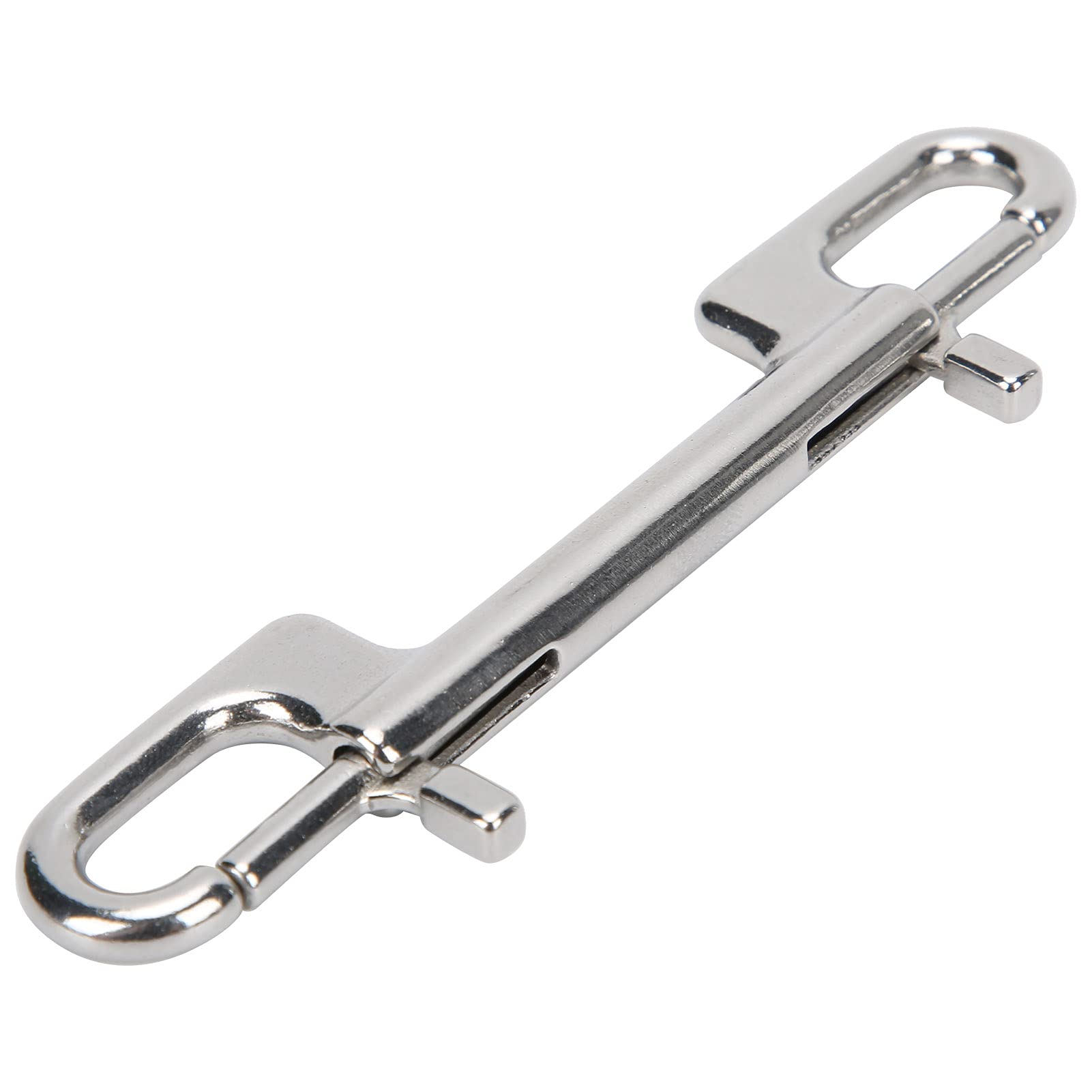 Alomejor Stainless Steel Diving Snap Hook - Double Ended Clip for Scuba & Water Sports