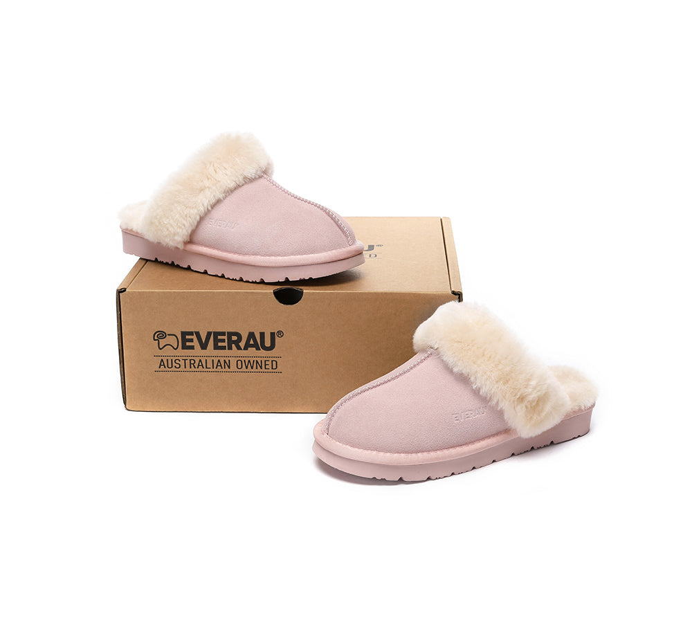 Valentine's Day Pink Gift Box with Soft Muffin Slippers - Cozy House Shoes for Women, Perfect Romantic Gift for Her - Ideal for Anniversaries, Date Nights & Relaxing at Home