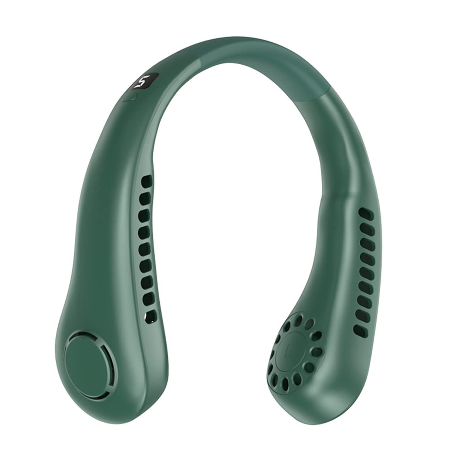 Bladeless Portable Neck Fan - USB Rechargeable, Quiet & Hands-Free Cooling for Outdoor Sports, Travel, Hiking, and Office Use