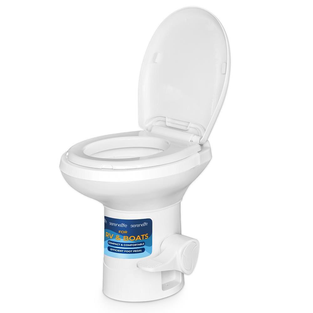 Portable Gravity Flush Camping Toilet - Lightweight & Odor-Free for RV, Boat & Outdoor Adventures | Perfect for Camping, Hiking & Emergency Preparedness