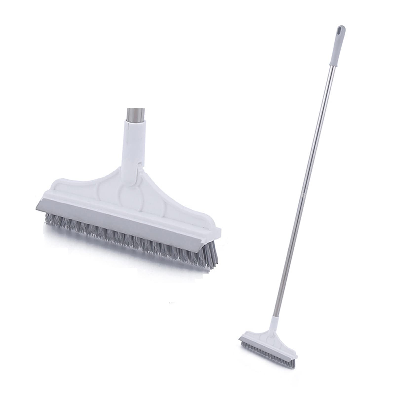 Comanlai Floor Scrub Brush with Long Telescopic Handle - 39
