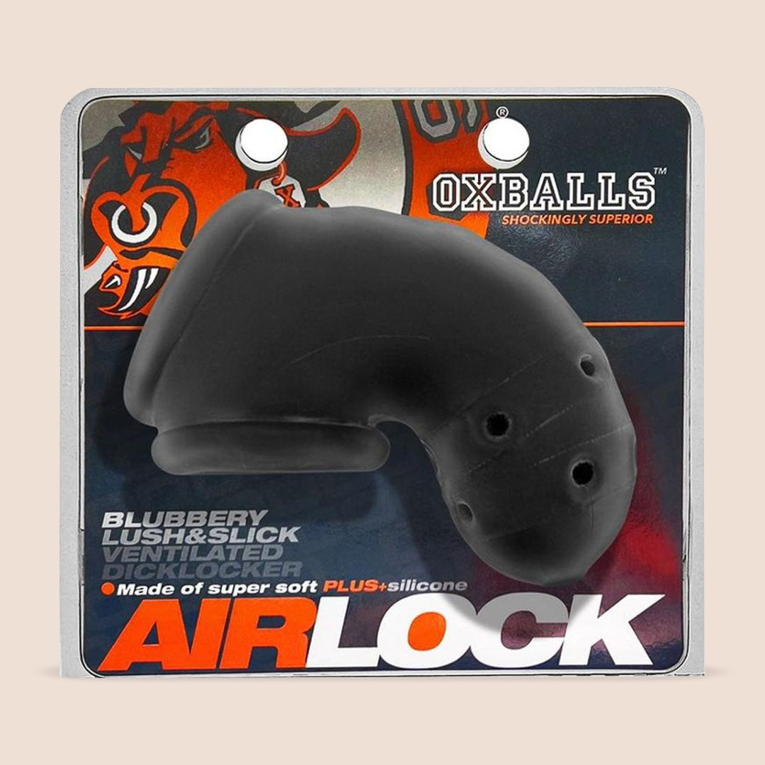 Airlock Air Lite Vented Chastity Cage for Men - Breathable & Comfortable Design - Perfect for Long-Term Wear, BDSM, and Locktober Play