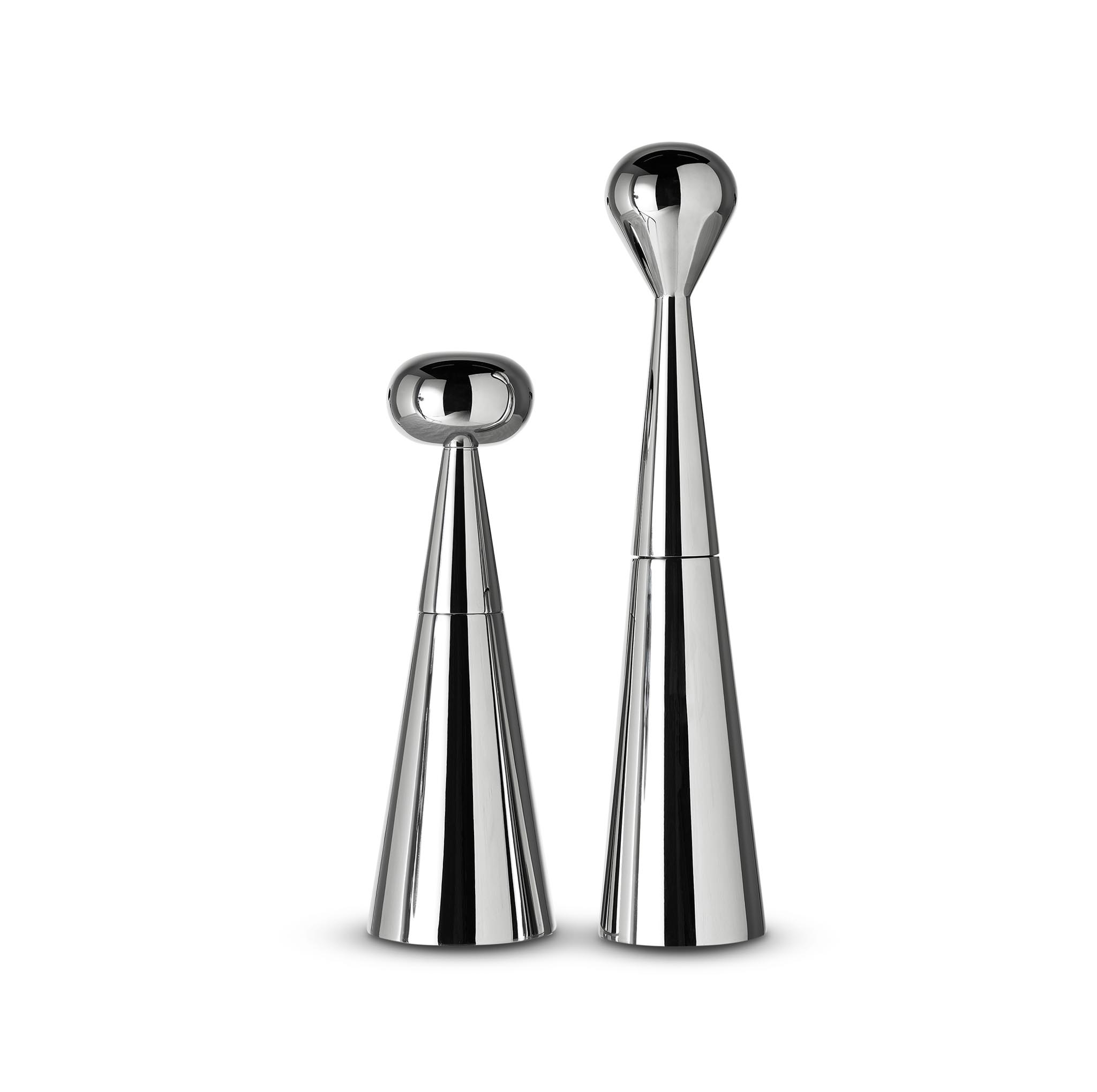 TOM DIXON Mill Grinder - Premium Small 37g Salt & Pepper Grinder Set - Perfect for Kitchen, Dining Table & Gift Giving