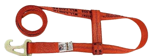 2-Pack 10' Diamond Weave Wheel Lift Straps for Jerr Dan MPL Element Basket - Heavy Duty Towing Straps for Flatbed Trucks & Recovery Vehicles - Perfect for Auto Transport, Towing Services & Emergency Roadside Assistance