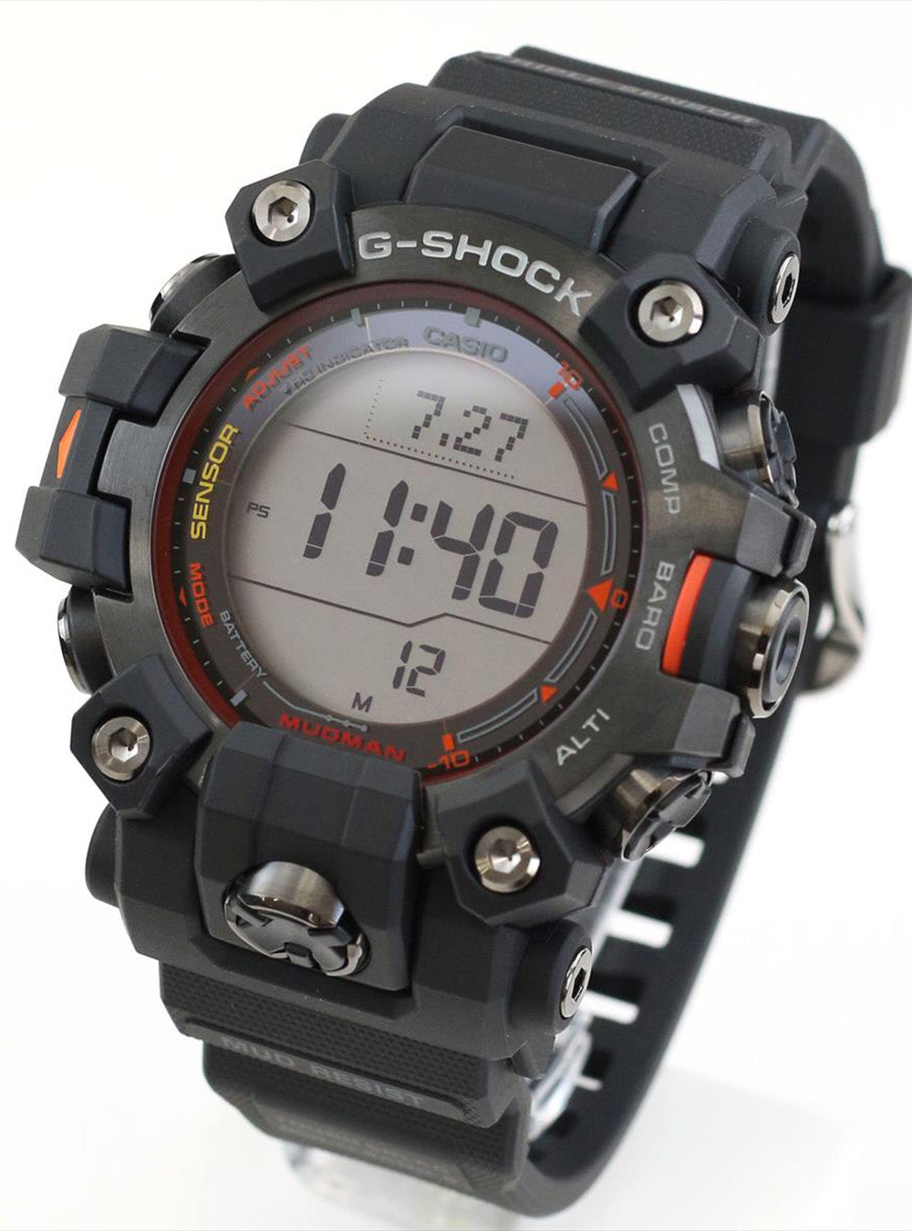 CASIO G-Shock Master of G Mudman GW-9500MEC-1JF Shockproof Solar Watch for Men - Outdoor Adventure, Hiking, Military & Tactical Use