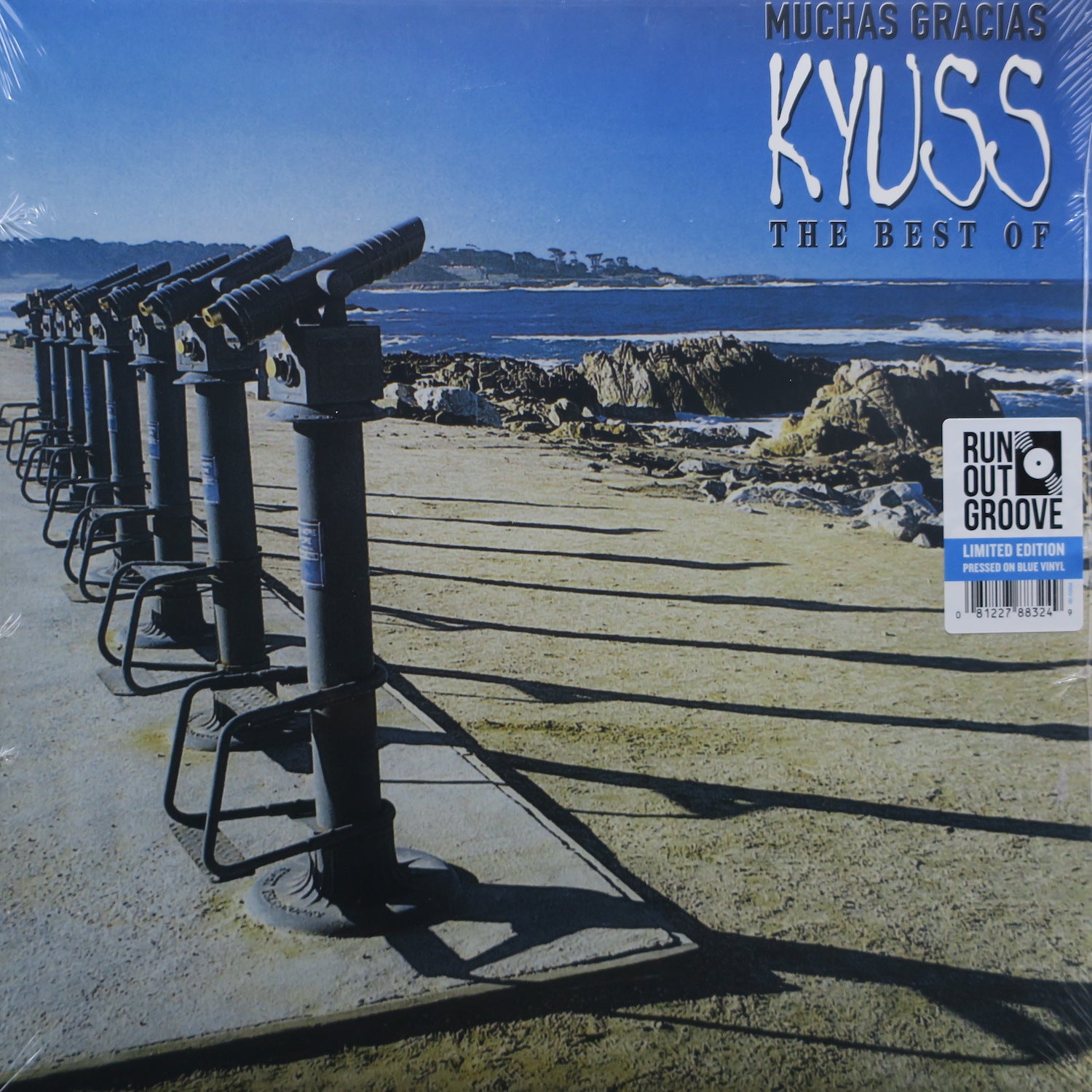 KYUSS 'Muchas Gracias: Best Of Kyuss' Blue Vinyl 2LP Record - Limited Edition Collector's Item for Music Lovers & Vinyl Enthusiasts - Perfect for Home Listening, Gifts & Music Collections