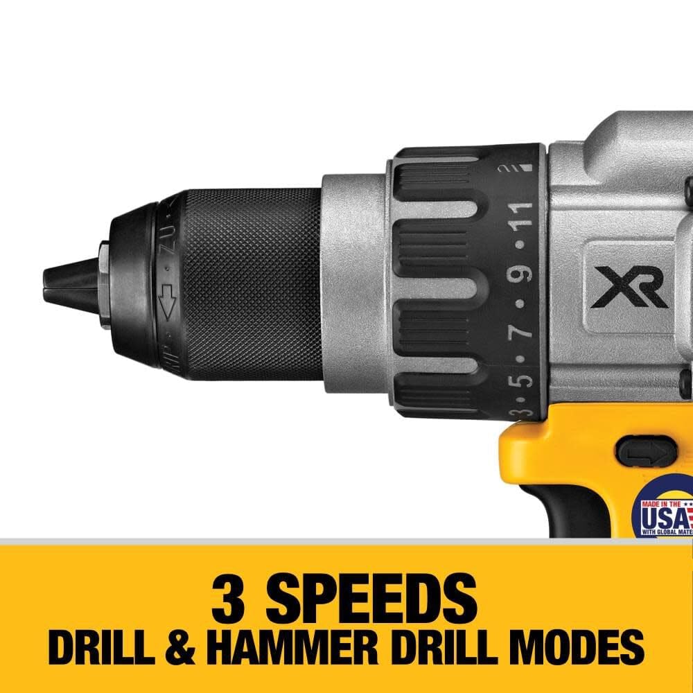 DEWALT 20V MAX Cordless Hammer Drill and Impact Driver Combo Kit with 2 Batteries & Charger (DCK299P2) - Perfect for Construction, Woodworking, and DIY Home Projects
