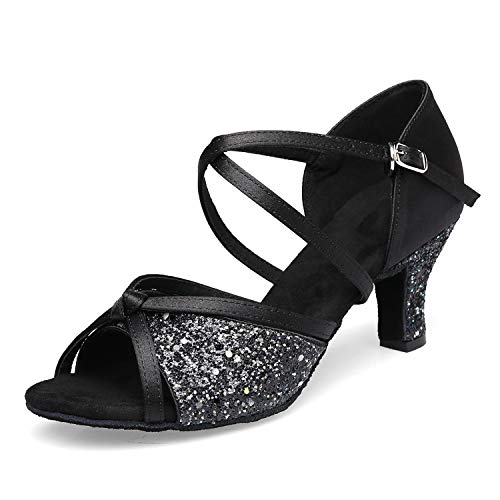 Glow Black-2.36 Inch Heels