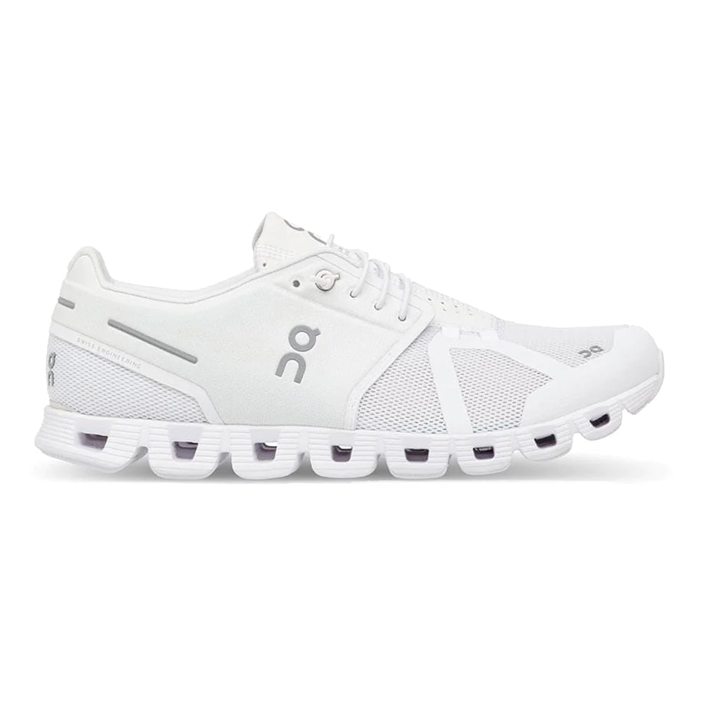 Men's On Cloud 5 Running Shoes - All White Size 12 D Medium - Lightweight & Breathable for Road Running, Gym Workouts & Daily Walking