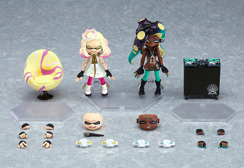 Figma #507 Off The Hook Two Pack - Splatoon 2 Action Figures - Collectible Video Game Merchandise for Nintendo Fans | Perfect for Display, Gifts & Gaming Room Decor