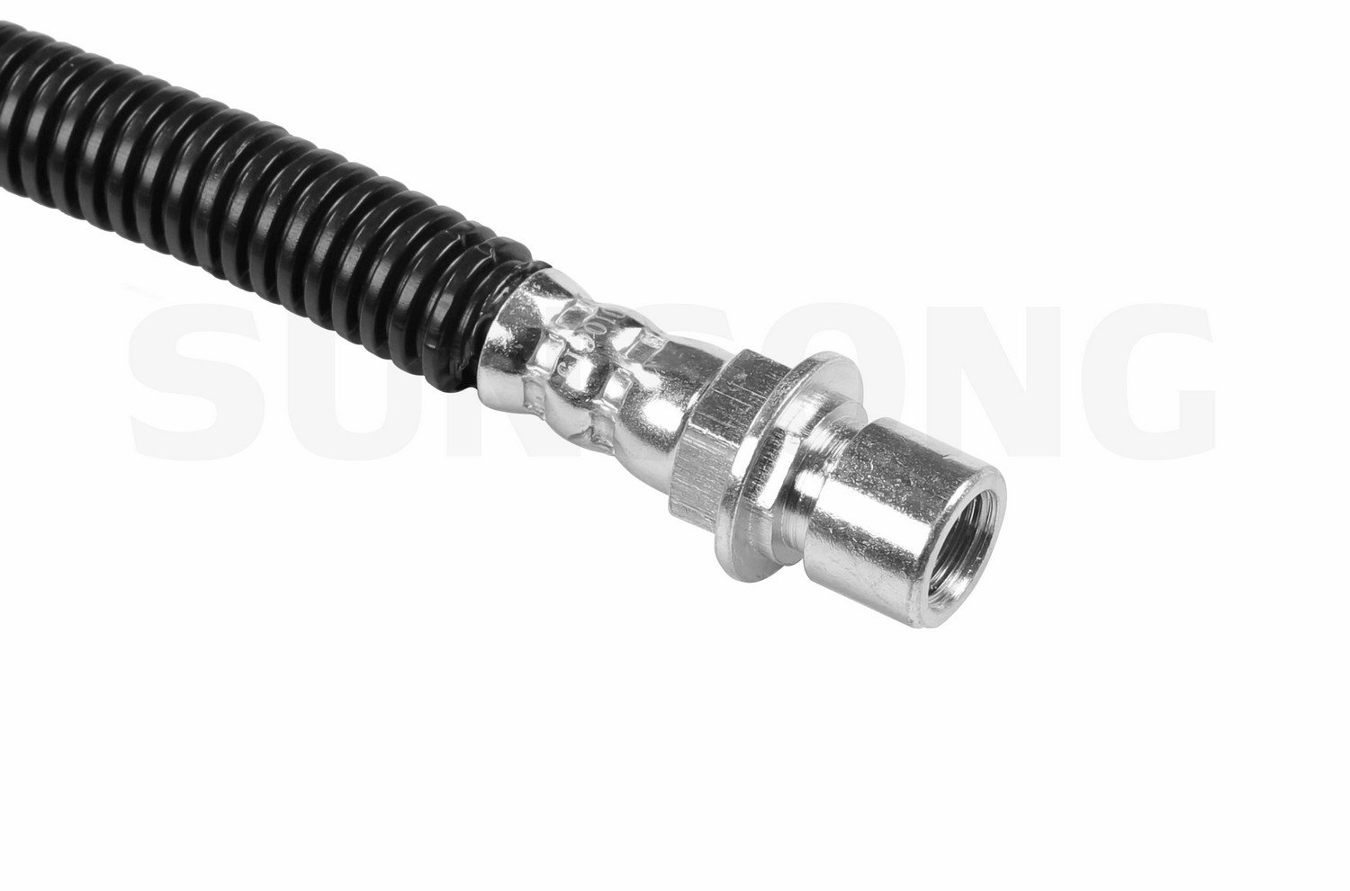 Sunsong 2204177 Brake Hydraulic Hose - High Performance Replacement for Trucks & SUVs - Durable DOT Approved Brake Line - Perfect for Off-Roading & Heavy-Duty Towing