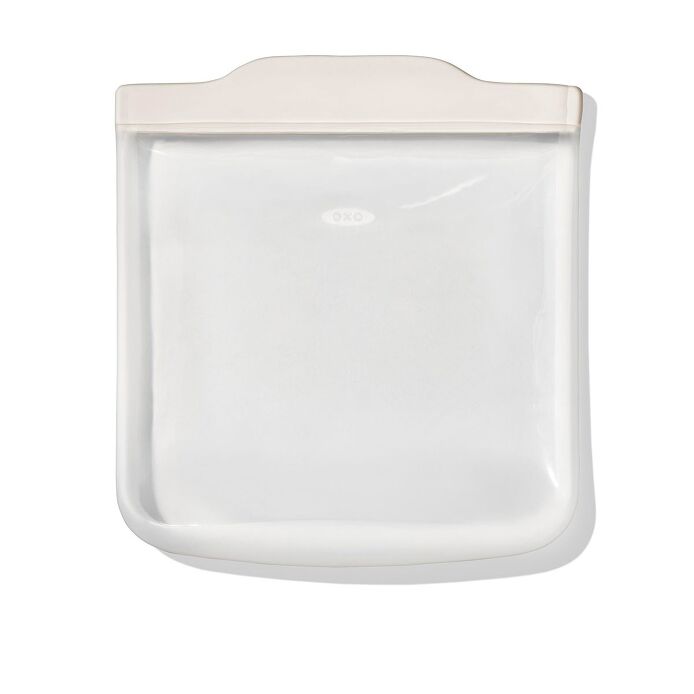 Eco-Friendly Silicone Reusable Sandwich Bags - 828ML/28 oz Leakproof Food Storage Containers for Lunch, Meal Prep & Snacks On-The-Go