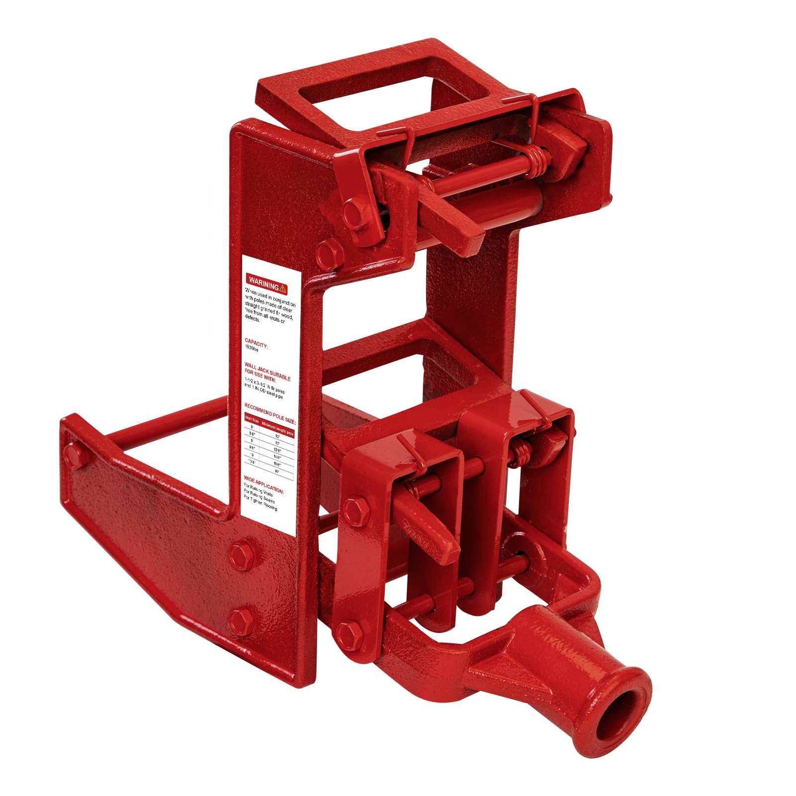 Heavy Duty Wall Jack for Framing - 1000 lbs Capacity, Portable Lifting Tool for 1-1/2