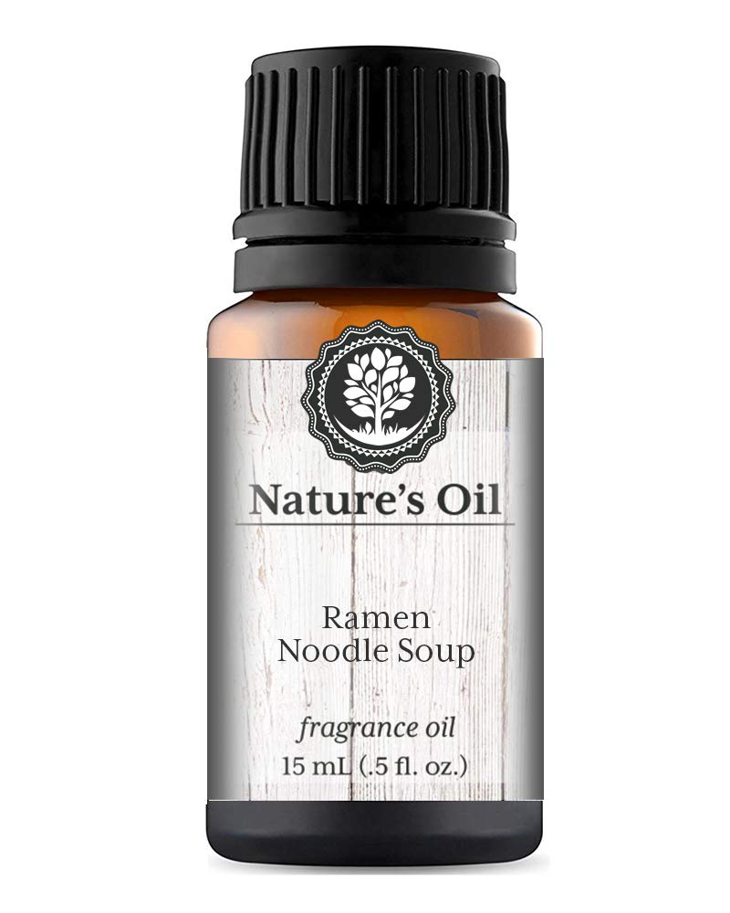Ramen Noodle Soup Fragrance Oil (15ml) - Premium Scented Oil for Diffusers, Soap Making, Candles, Lotions | Create Cozy Home Scents, Relaxing Bath Bombs & Fun Slime Projects | Perfect for Aromatherapy & DIY Crafts