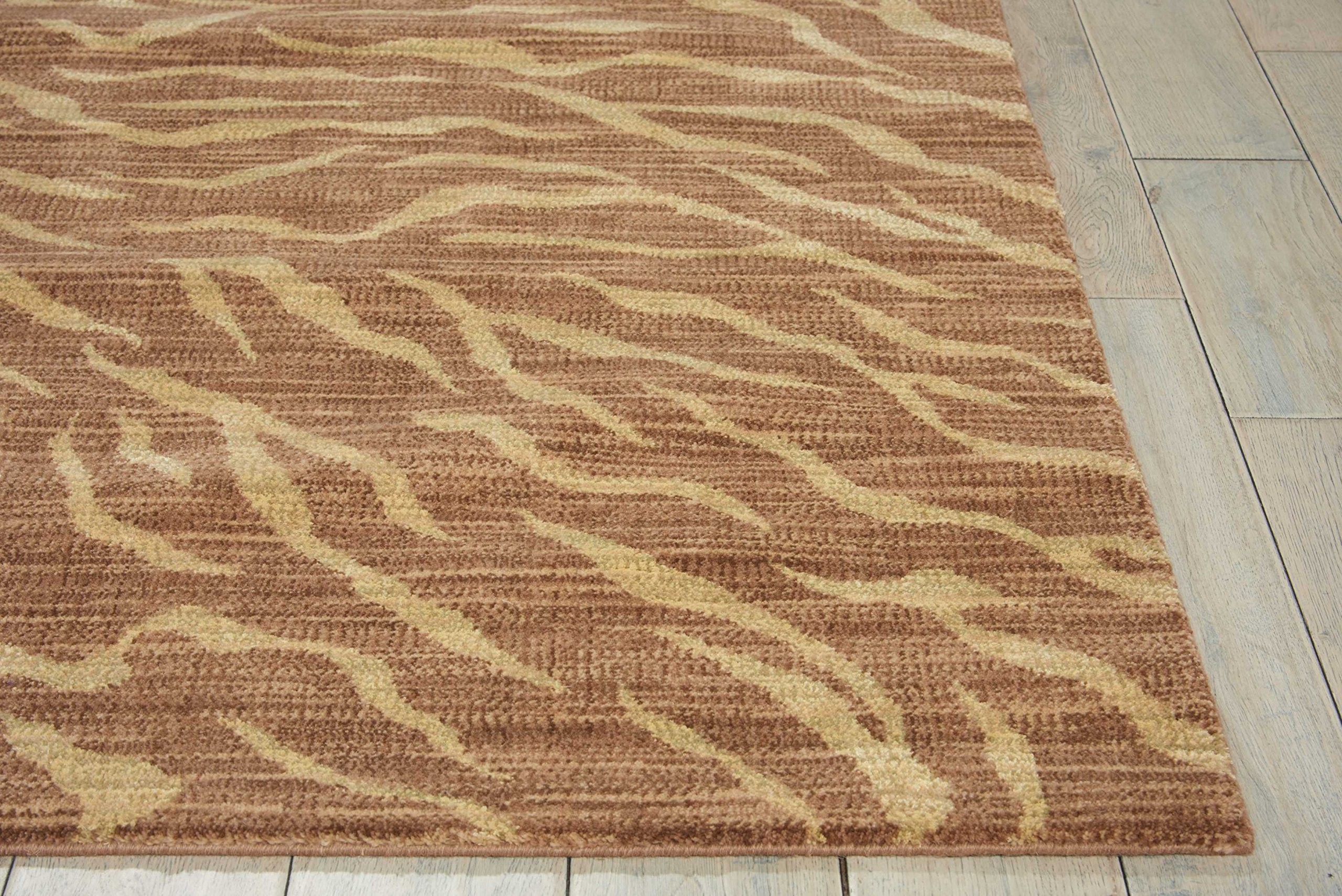 Nourison Riviera Contemporary Chocolate 5'3