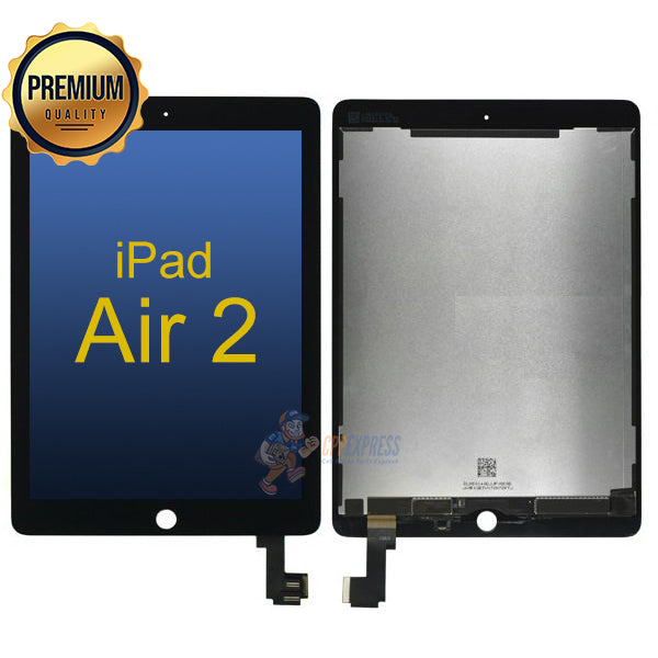 Original iPad Air 2 Premium LCD Touch Screen Digitizer & Assembly - Black Replacement Part | Perfect for DIY Repairs, Screen Replacement & Device Restoration