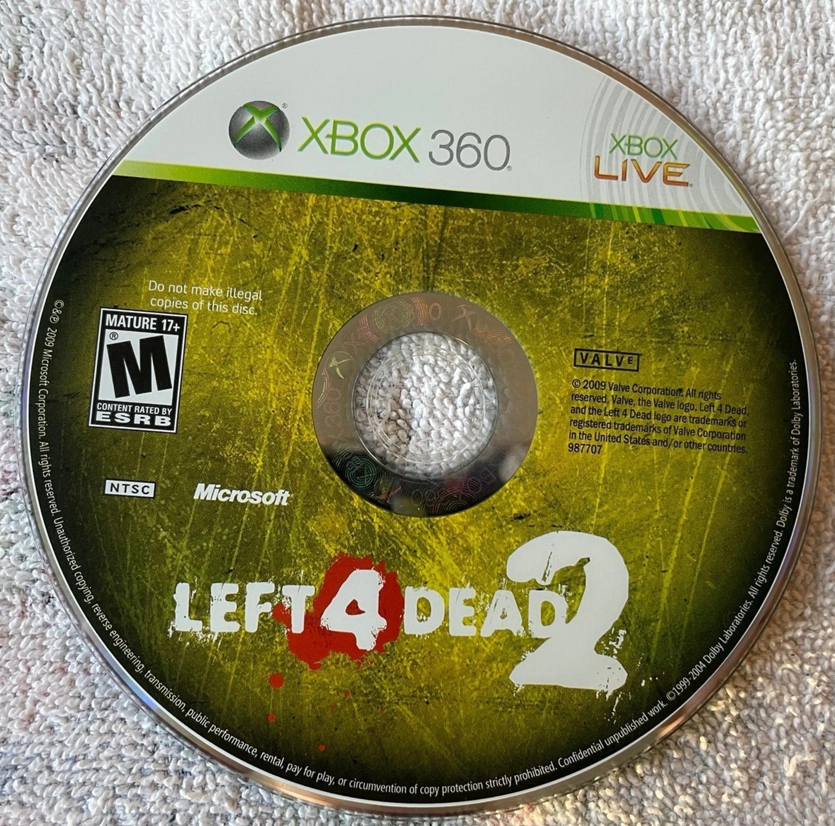Pre-Owned Left 4 Dead 2 Game for Xbox 360 - Zombie Survival Shooter - Perfect for Multiplayer Gaming Nights & Horror Fans