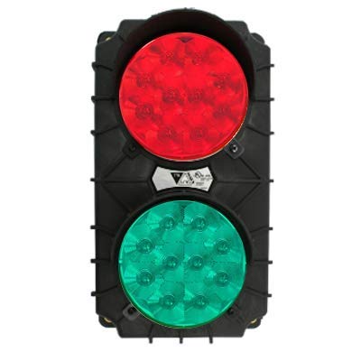 Trilite Stop & Go Dock Lights - LED Safety Warning Lights for Loading Docks, Warehouses & Truck Bays | Weatherproof & Durable for Outdoor Industrial Use
