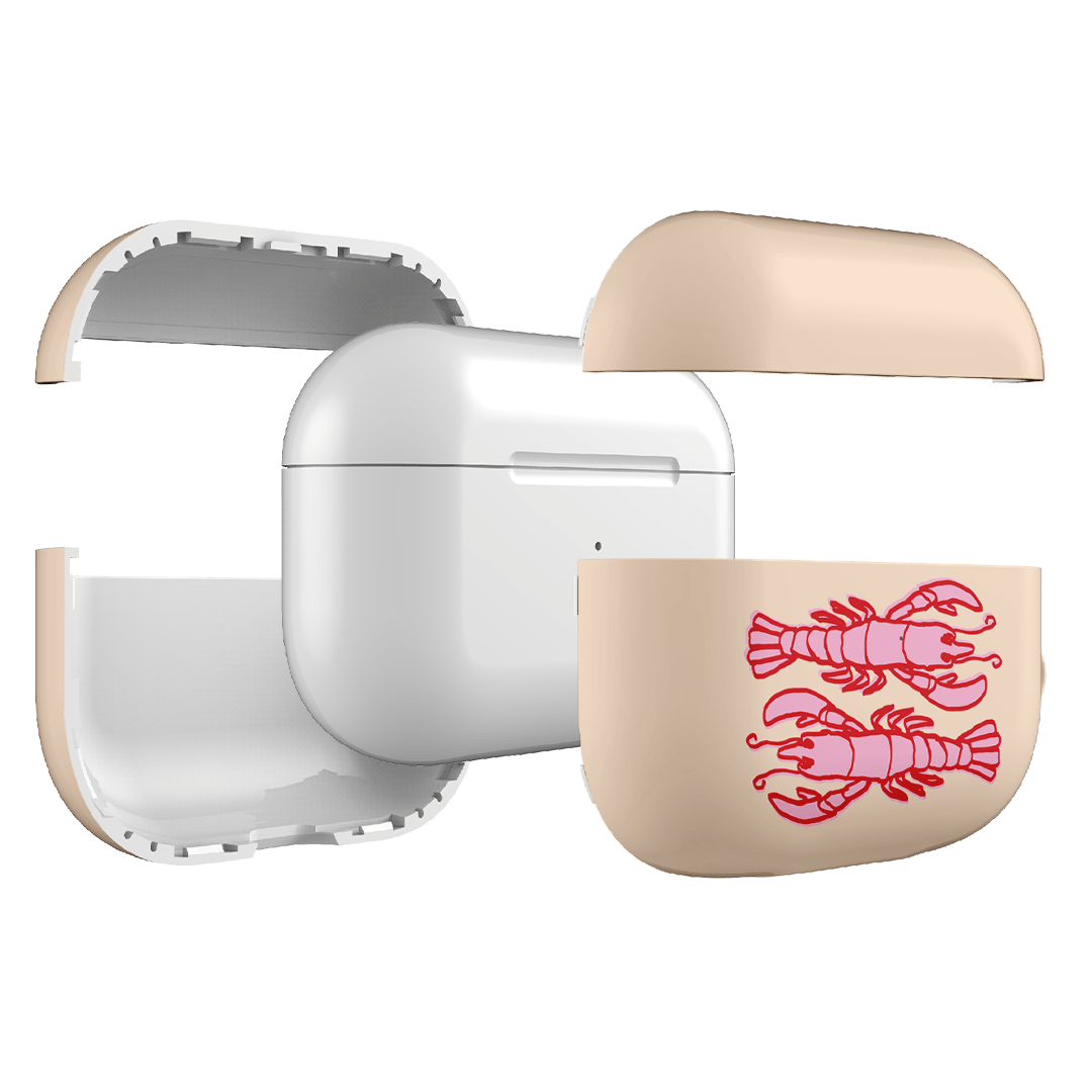 Premium Lobster Love AirPods Pro Case - Cute & Protective Cover for Apple AirPods Pro (2nd/1st Gen) - Perfect Gift for Music Lovers & Marine Life Enthusiasts - Use at Home, Gym, Travel & Outdoor Activities