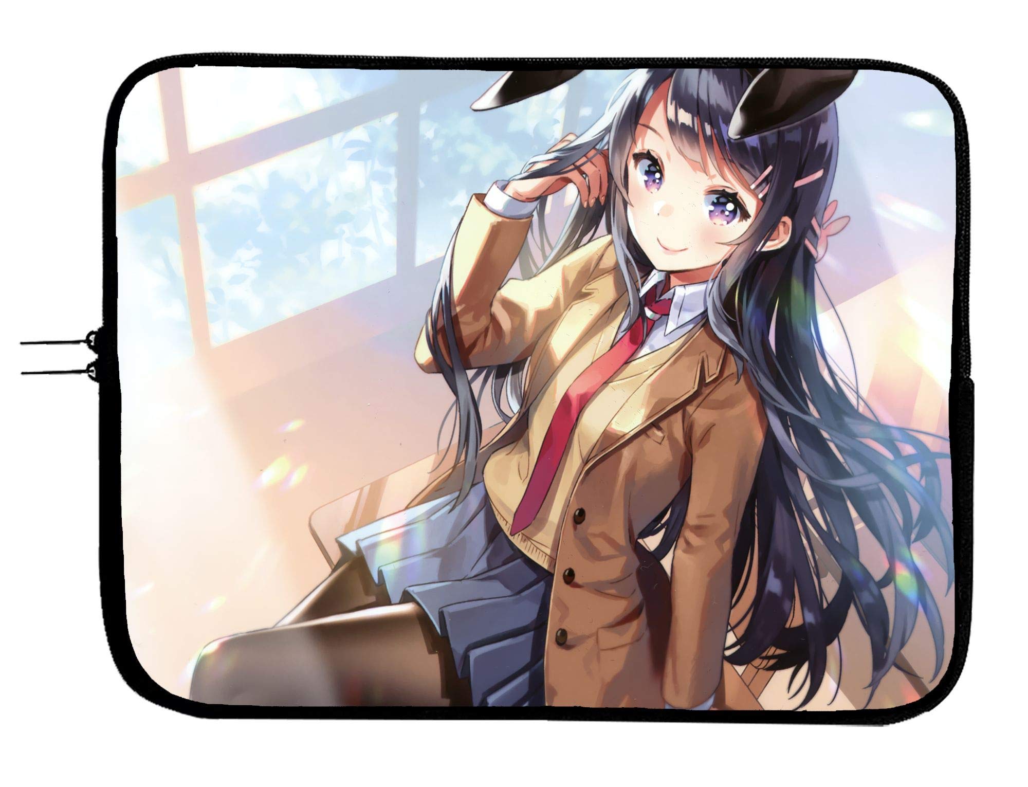 Rascal Does Not Dream of Bunny Girl Senpai Anime Laptop Sleeve Bag - 11 Inch Tablet & Computer Case - Protects Notebooks & Tablets - Anime Computer Bag - Fits Devices Up to 11.6 Inch Display - Perfect for School, Work, and Travel