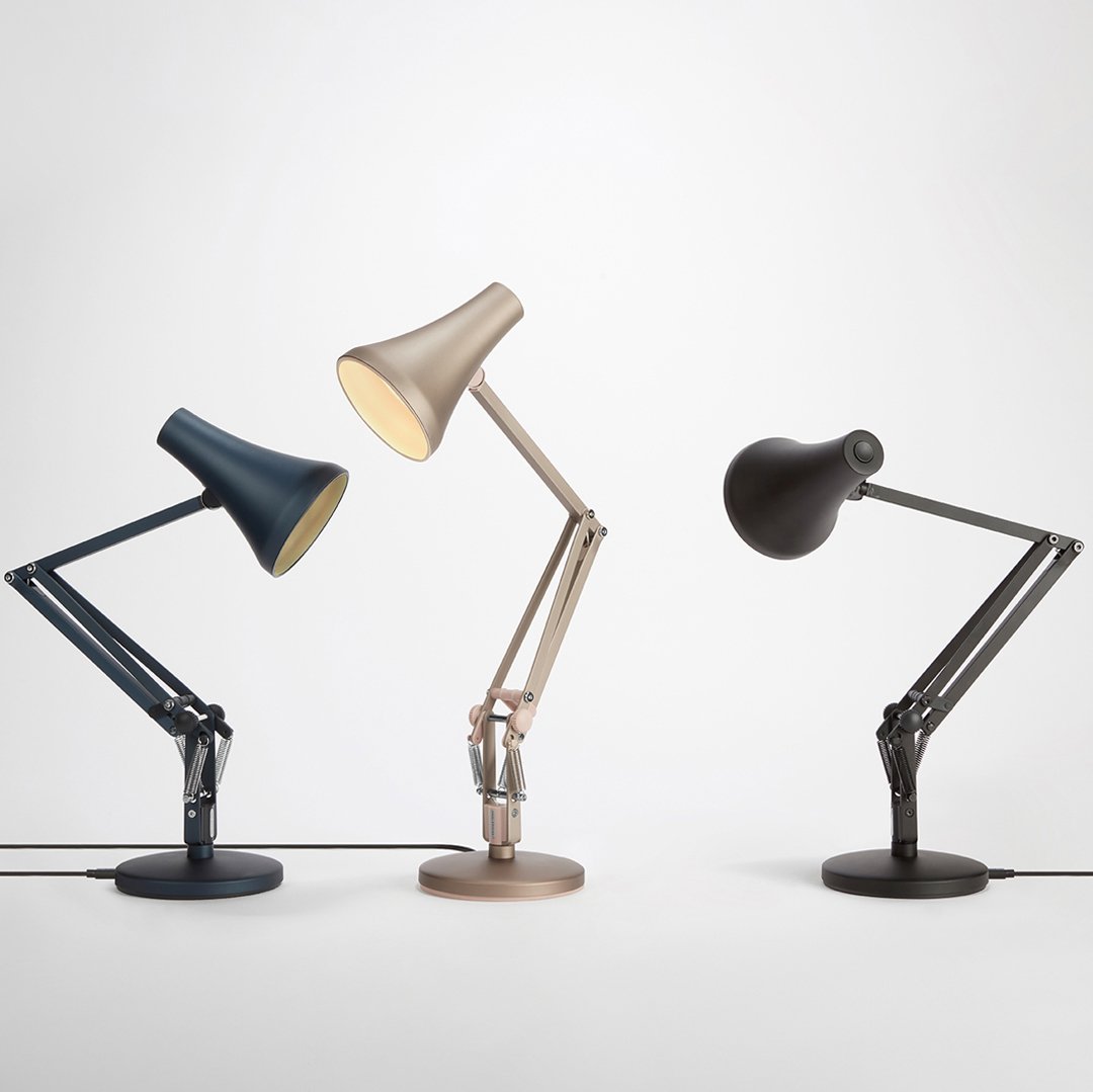 90 Mini USB Desk Lamp with Adjustable Brightness - Perfect for Reading, Studying, and Office Work
