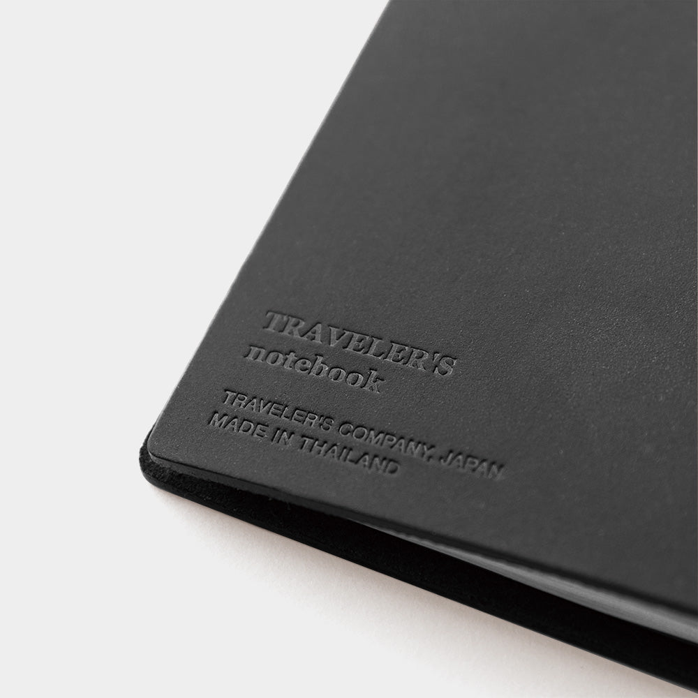 TRAVELER'S COMPANY TRAVELER'S Notebook Starter Kit - Regular Size Black Leather Journal for Writing & Travel | Perfect for Journaling, Sketching & Daily Planning