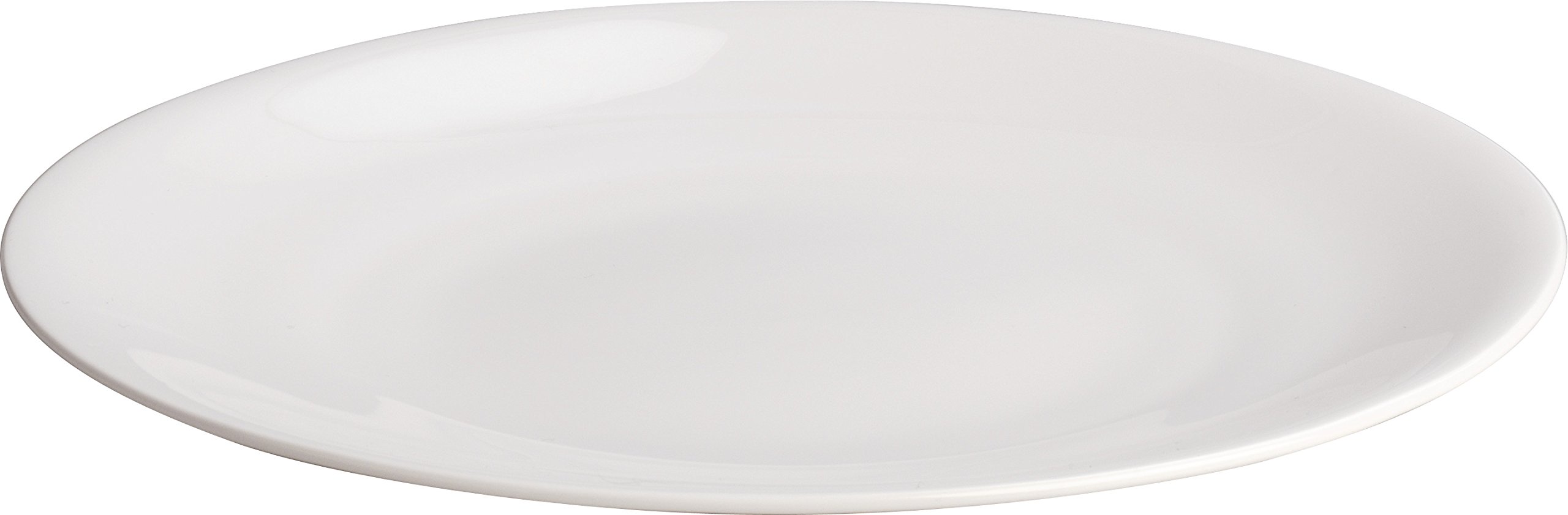 Alessi All Time Bone China Dining Plates Set of 4 - Elegant Dinnerware for Formal Dining, Entertaining & Special Occasions