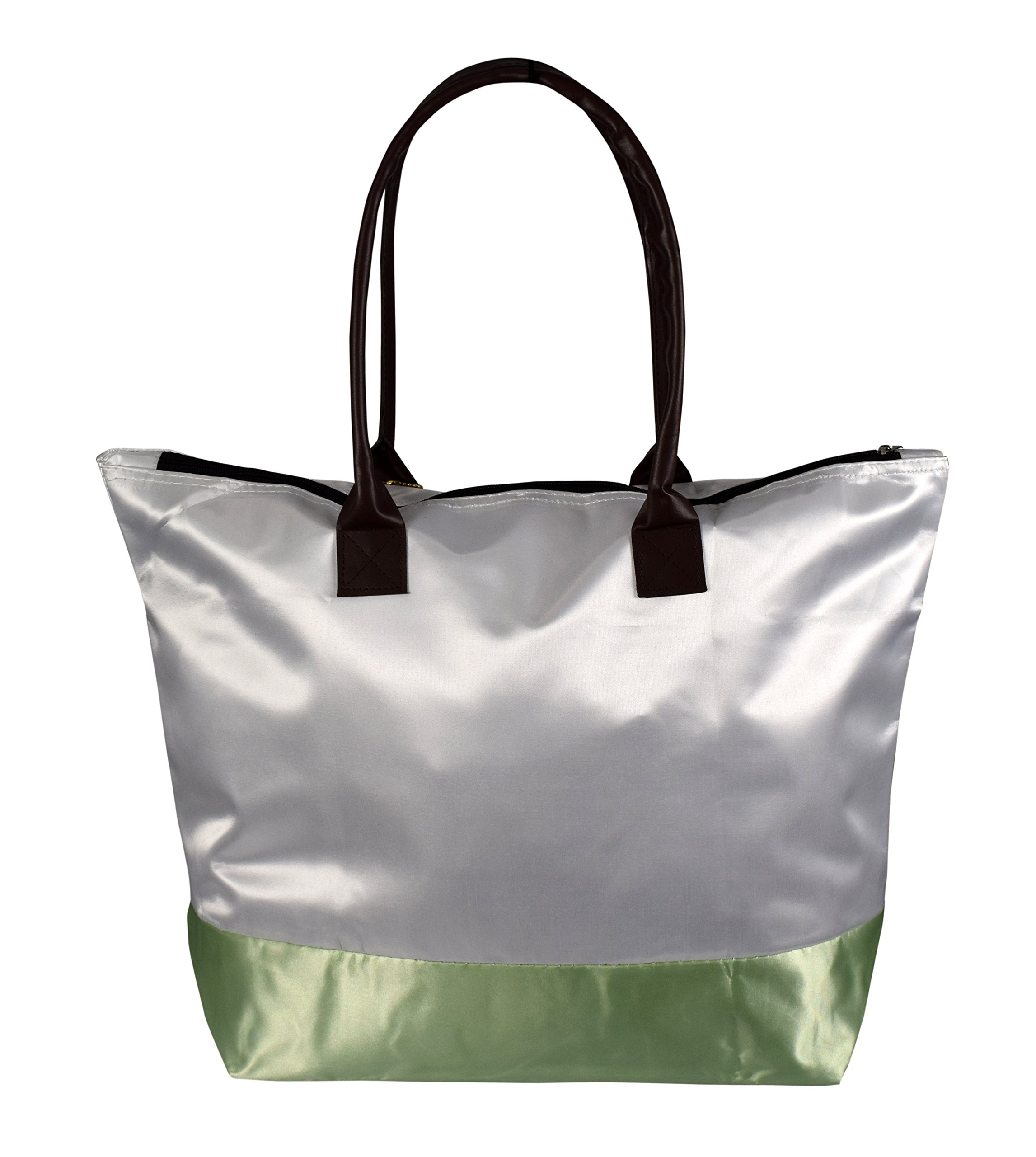 Stylish Women's Large Beach Tote Bag - Fashionable Travel Shoulder Purse for Vacation, Pool Day & Summer Outings