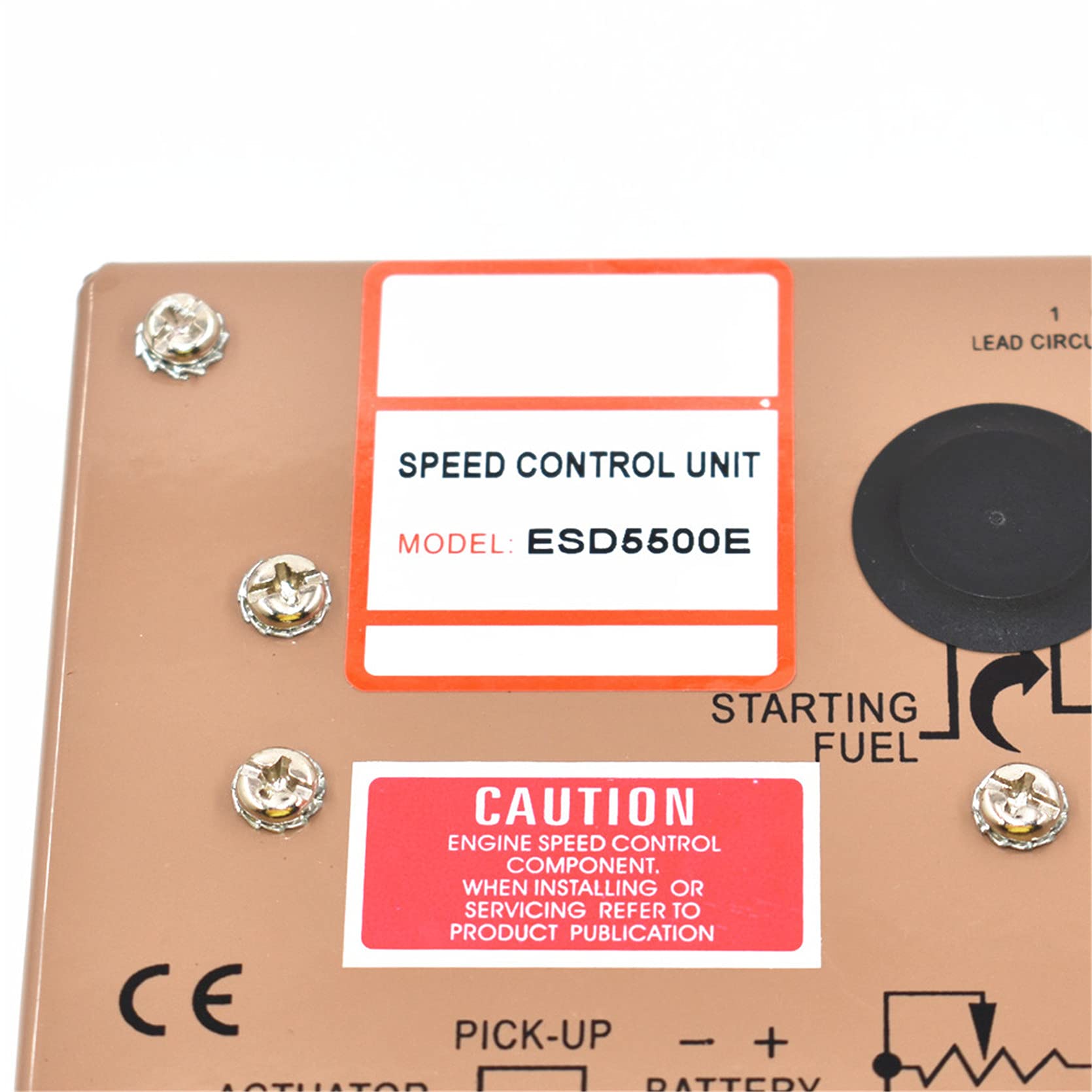 ESD5500E Generator Speed Controller - Genset Regulator for Power Backup