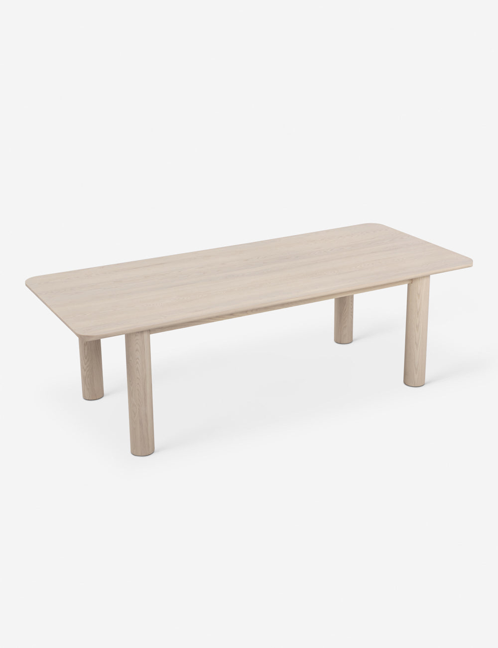 Sun at Six Arc Dining Table - Modern Solid Wood Dining Table for Kitchen & Dining Room - Perfect for Family Gatherings & Dinner Parties