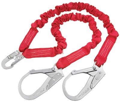 Pro Stretch Shock Absorbing Lanyard - Durable Safety ID Holder for Work & Events