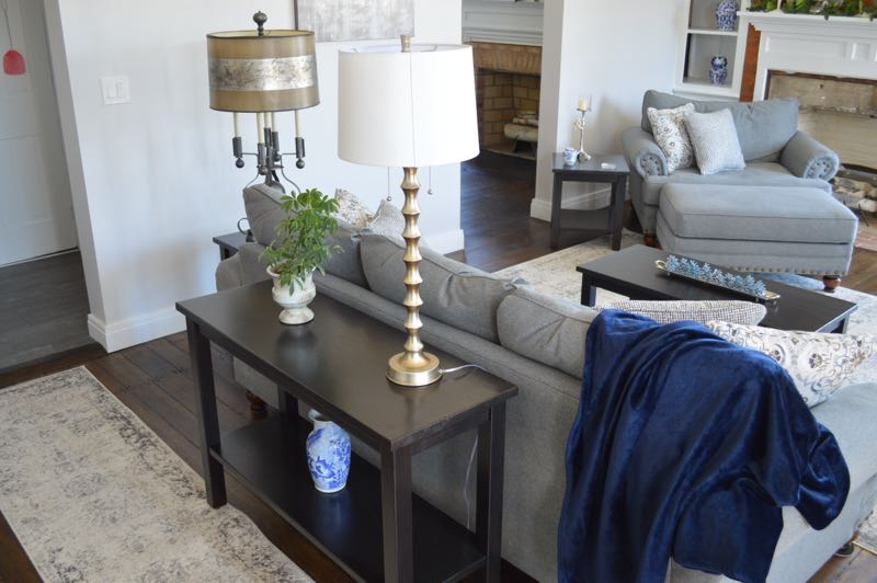Versaloft Modern Console Table with Open Shelf - Entryway, Living Room, Hallway Furniture for Home Decor & Storage