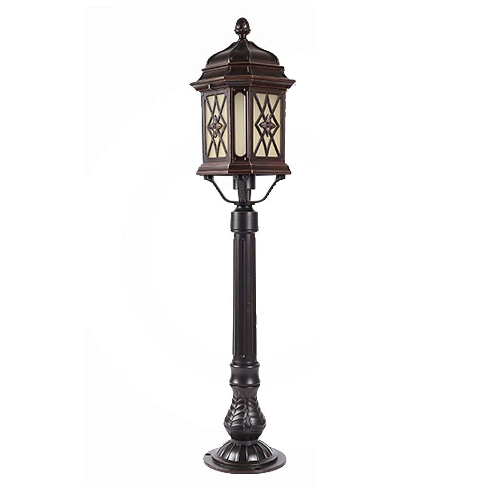 **Outdoor Post Light - Aluminum Waterproof IP65 Garden Pathway Lighting, Lawn Lamp for Driveway, Fence, and Street - Perfect for Patio, Yard, and Landscape Decoration**