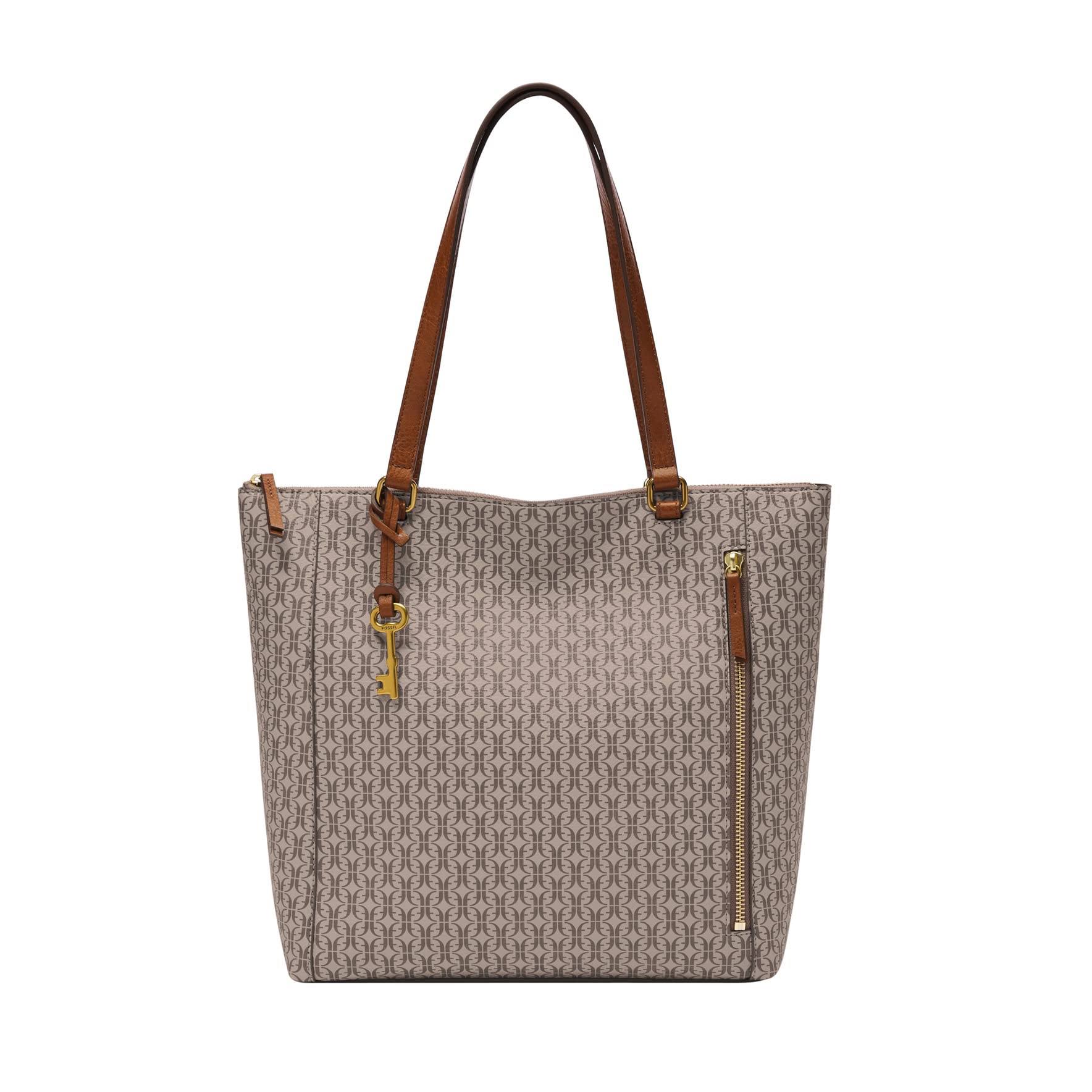 Fossil Women's Tara Leather Shopper Tote Handbag - Stylish & Spacious Leather Purse for Work, Travel & Everyday Use
