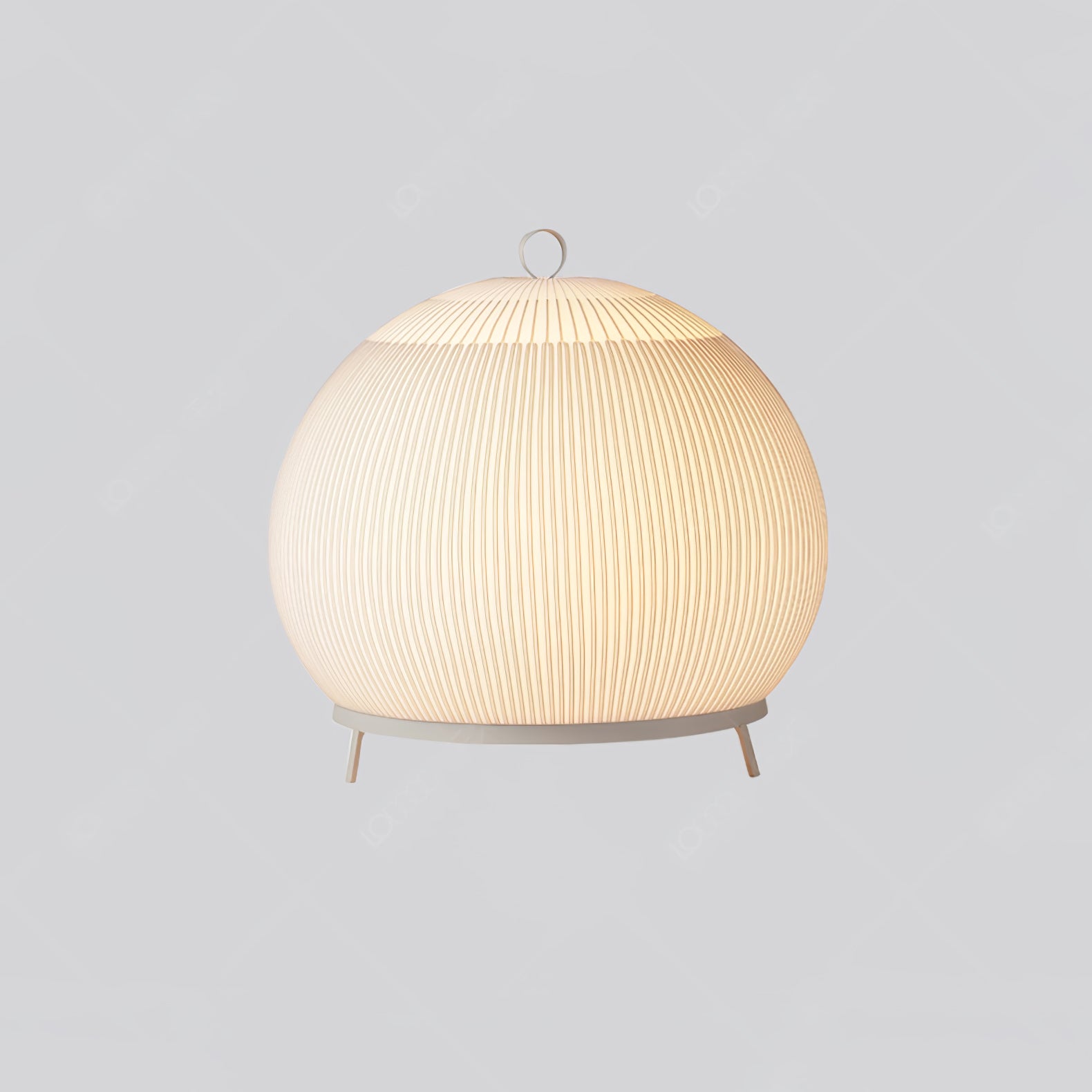 Modern Lantern Knit Table Lamp - Handmade Rattan Woven Nightstand Light for Bedroom, Living Room, Nursery - Cozy Ambient Lighting for Home Decor