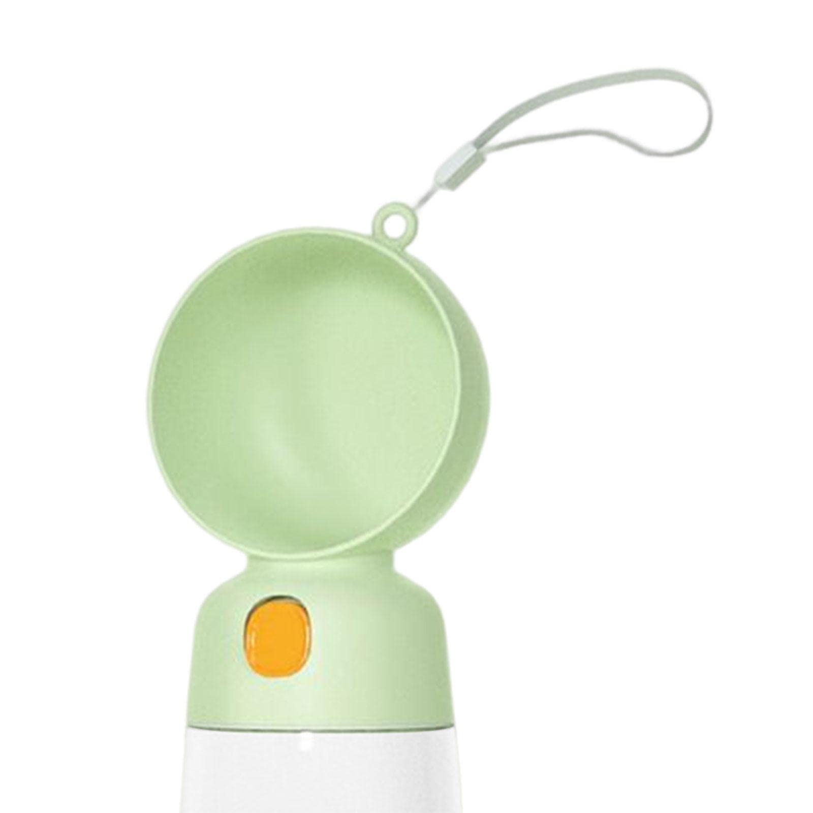 Enakshi 565ml No-Spill Dog Water Bottle with Bowl - Portable Pet Water Dispenser for Travel, Hiking & Outdoor Activities | Green | Dog Supplies, Dishes & Feeders