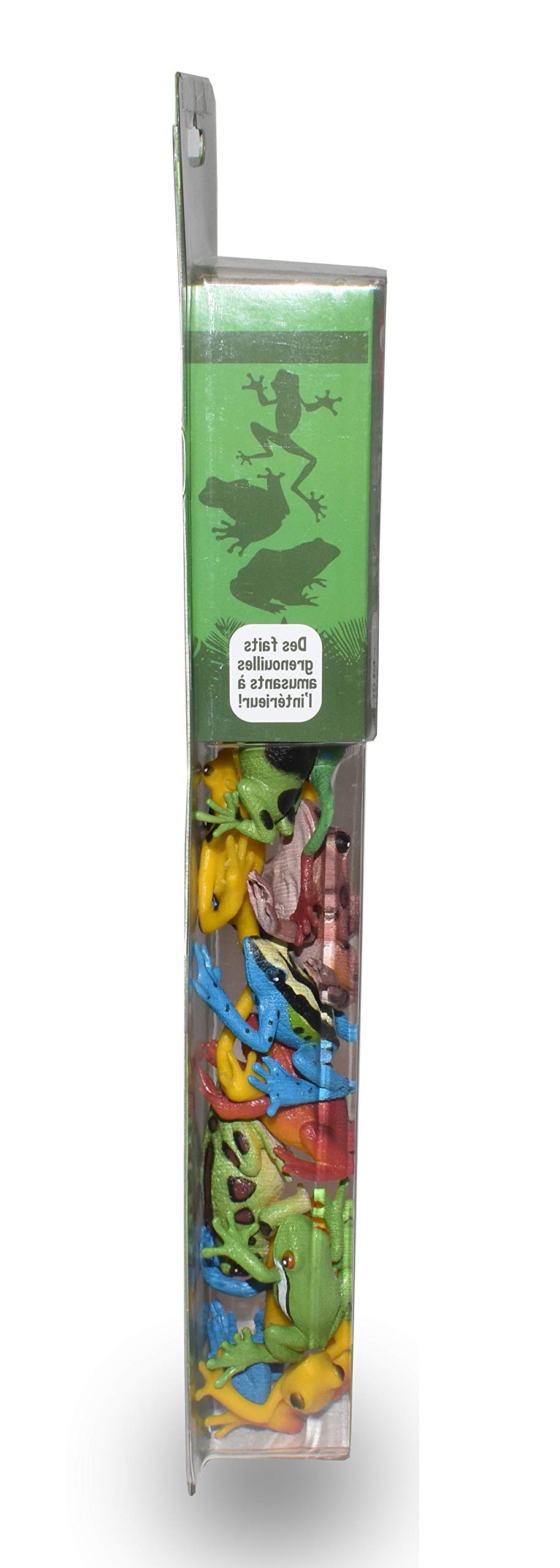 Wild Republic Frog Nature Tube - 12-Piece Realistic Amphibian Figures Set, Educational Frog Toys for Kids | STEM Learning, Nature Exploration & Animal Lover Gift